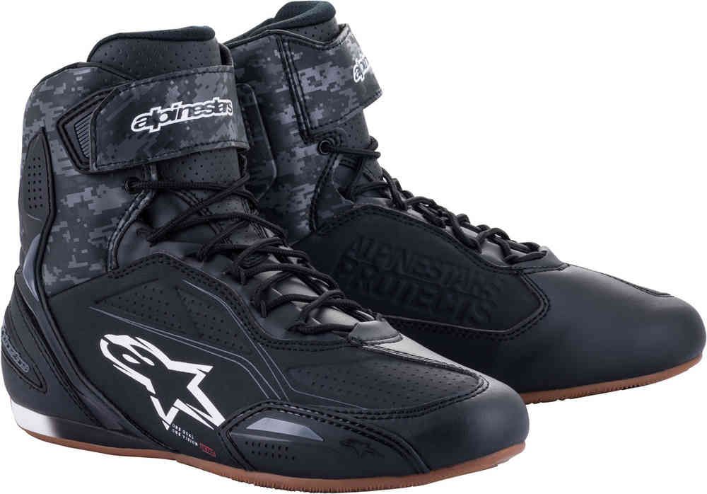 Alpinestars Faster -3 Black/Charcoal Shoes  : Delivery in 10 Days